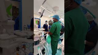 A behind-the-scenes look at a surgery at the Redeemer’s Health Village Hospital.