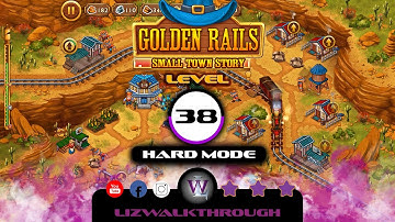 Golden Rails 2 - Level 38 - Small Town Story - Walkthrough