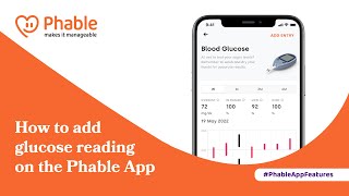 How To Add Glucose Reading On Phable App (Manually) | Phablecare screenshot 3