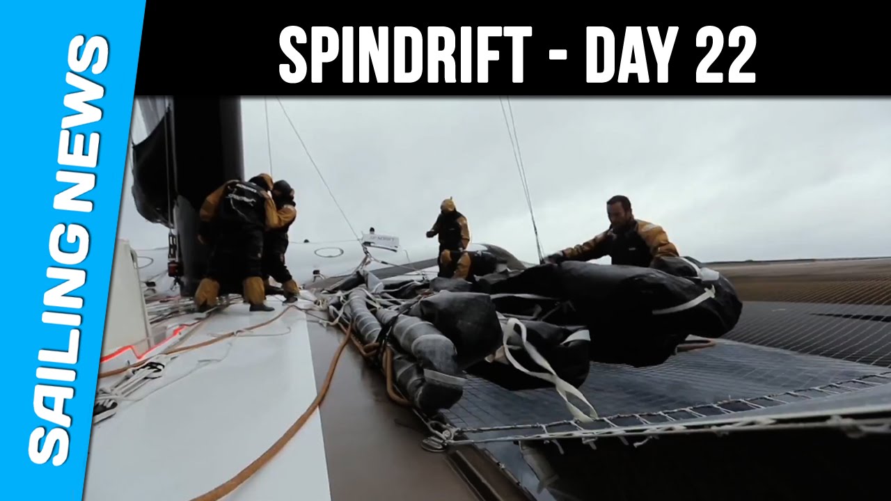 Spindrift - Jules Verne Trophy - Day 22 - Lunch time!