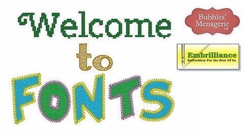 Digitizing from True Type Fonts in StitchArtist