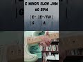 E Minor Slow Jam Solo