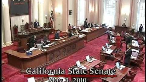 Senate Floor Session 5/3/2010