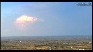 Time Lapse of Distant Updraft from 850 ft AGL