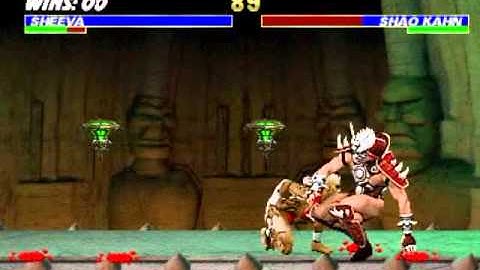 Universal Uppercut Strategy against Shao Kahn [UMK3 Arcade]