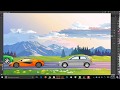 how to animate a car or vehicle using adobe animate cc