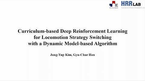 Curriculum-based Deep Reinforcement Learning for Locomotion Switching with a Model-based Algorithm