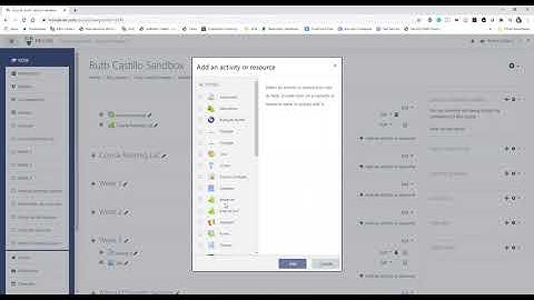 Add Library eReserves to a Moodle Course