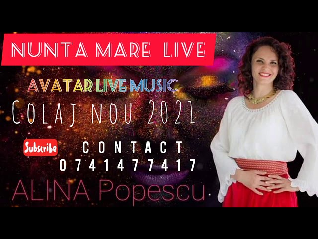 SUPER COLAJ DE SARBE LIVE 2021 Alina Popescu & Formația AVATAR LIVE MUSIC class=