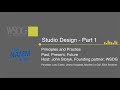 Wsdg  the namm show 2024  studio design part 1 principles and practice  past present and future