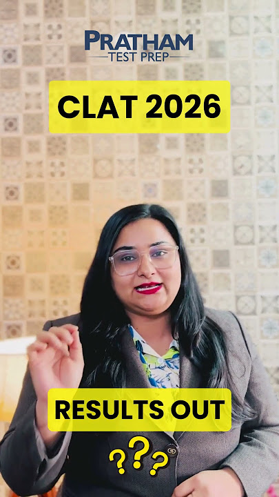 CLAT 2026 results are out.?? #clat2026 #clatresult - YouTube
