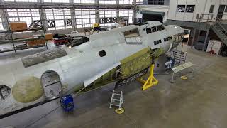NMUSAF Restoration(Drone View April 2024) by National Museum of the U.S. Air Force 2,774 views 1 month ago 3 minutes