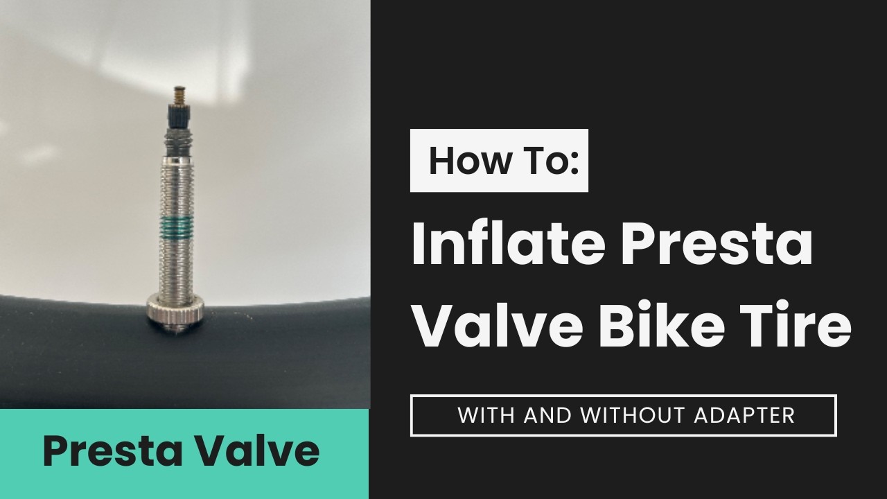 How To Inflate Presta Valve Without Adapter
