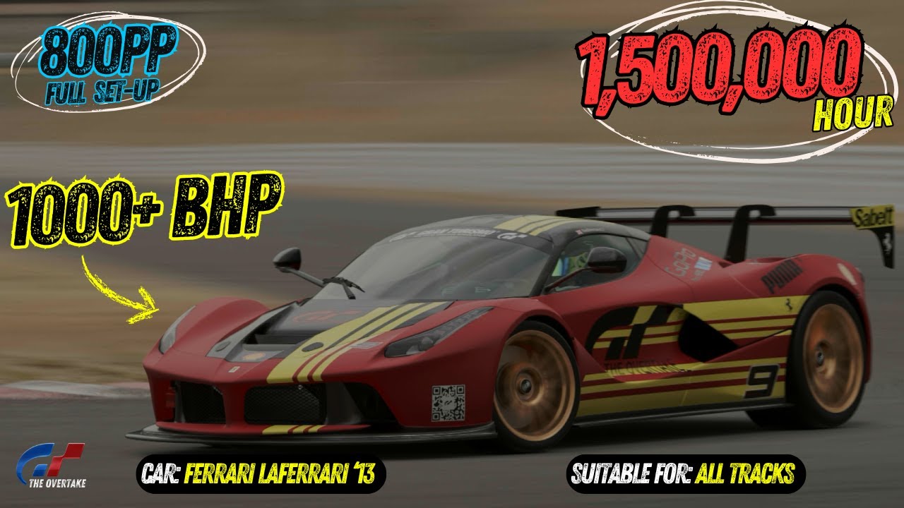 🏆WIN the WTC800 with the Ferrari LaFerrari 🔥 Winning Guide | GT7 Money Grind