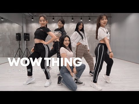 슬기(SEULGI)X신비(여자친구)X청하X소연 'Wow Thing' dance practice