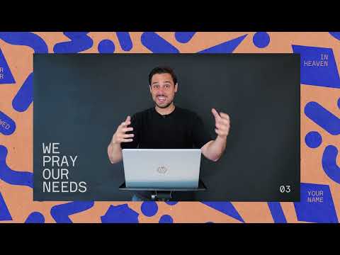 We Pray Our Needs (The Lord's Prayer Series)
