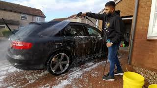 Warrior Products UK Maintenance Wash Audi A4 Black Edition