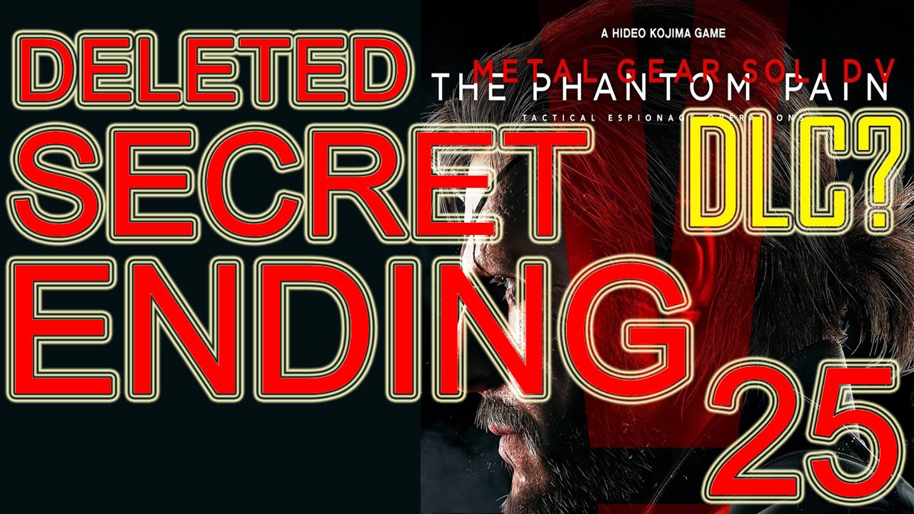 Metal Gear solid 5 The Phantom Pain DELETED ENDING - SECRET ENDING DLC Walkthrough Part 25