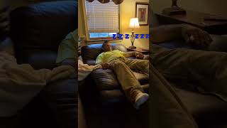 Hilarious nap time!#funnyvideos #naps #sleep #comfy