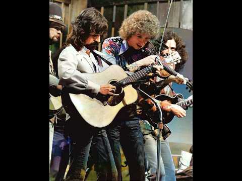 Pete Rowan Interview - Muleskinner KCET TV Show, Warner Brothers studio recording, 1973