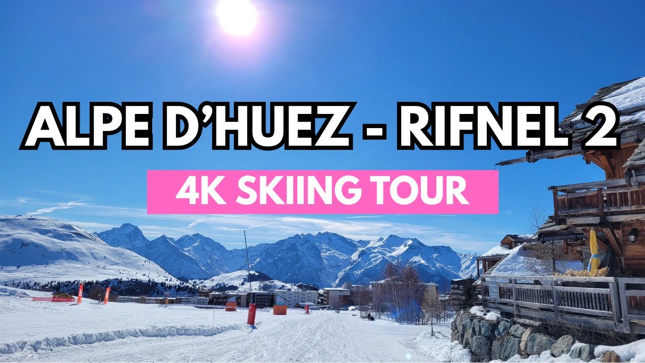 Alpe d’Huez Ski Tour on RIFNEL2 ⛷️| Full Descent from the Belts