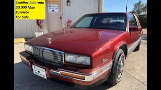 Player Profile 1986 Cadillac Eldorado 19k original miles For Sale