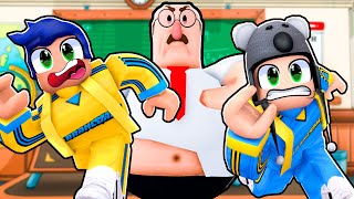 FUGA DO PROFESSOR MALVADO NO ROBLOX GREAT SCHOOL BREAKOUT - Brancoala Games