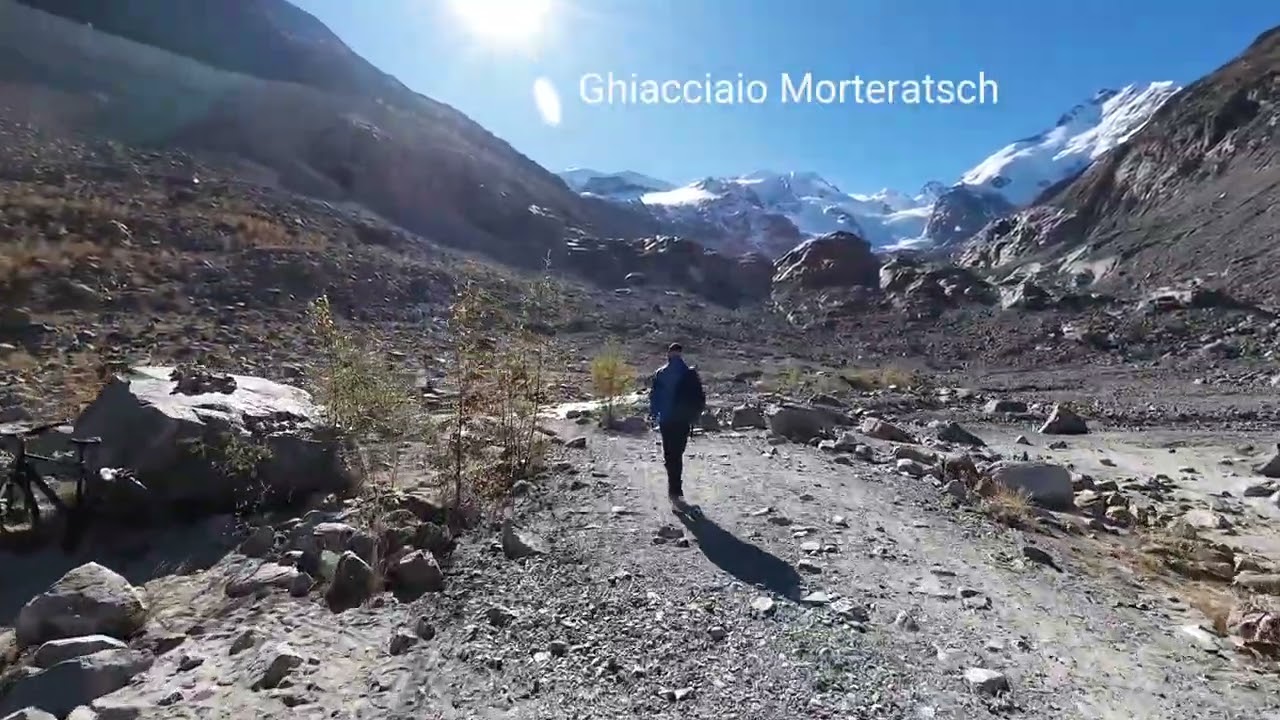 Tour in e-bike in val Morteratsch e val Roseg da Pontresina 🇨🇭