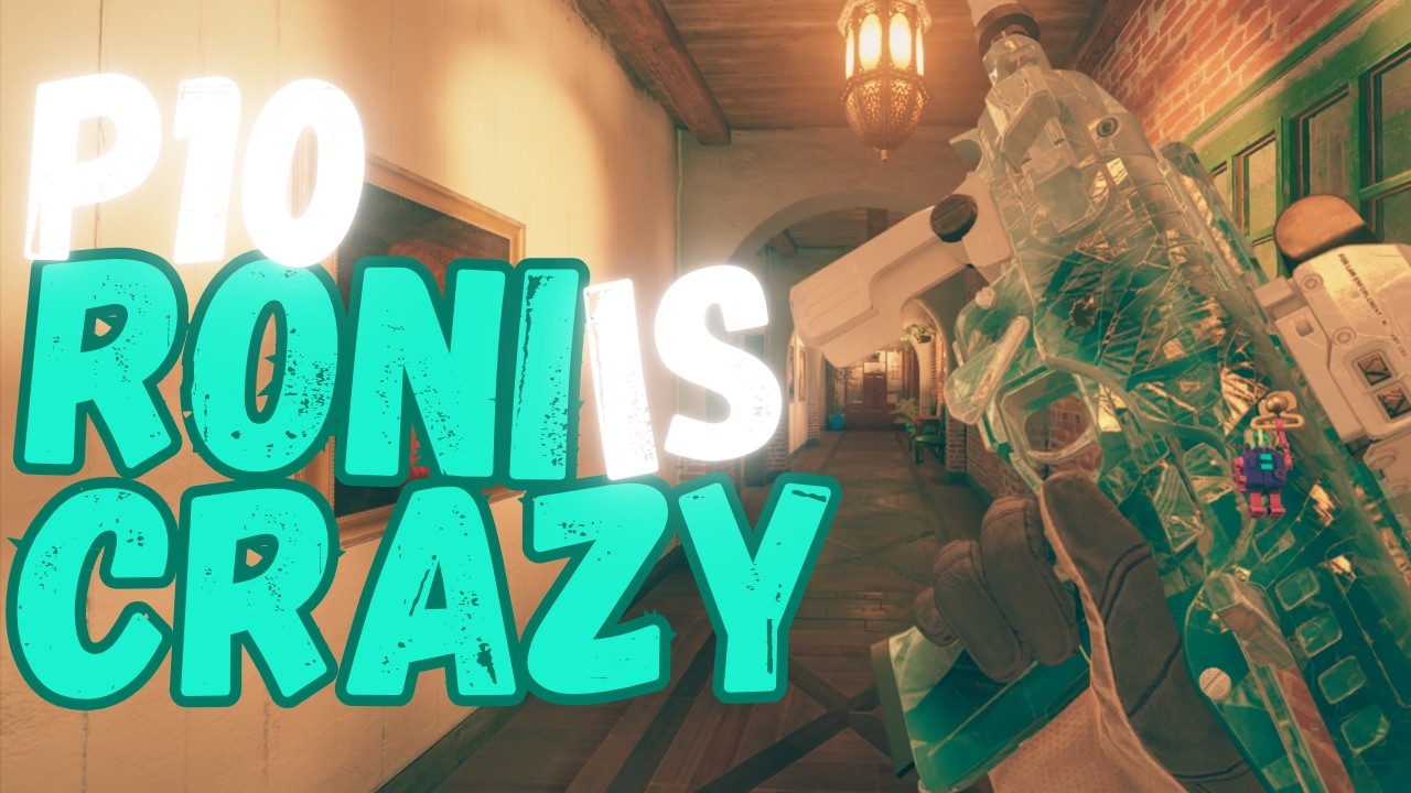 The P10 Roni Goes CRAZY - High Kill Gameplay Rainbow Six Siege