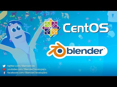 Blender on CentOS!