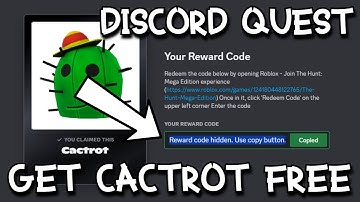 How to ACTUALLY get Cactrot in The Hunt: Mega Edition Roblox