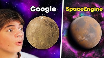 Google Planets VS SpaceEngine