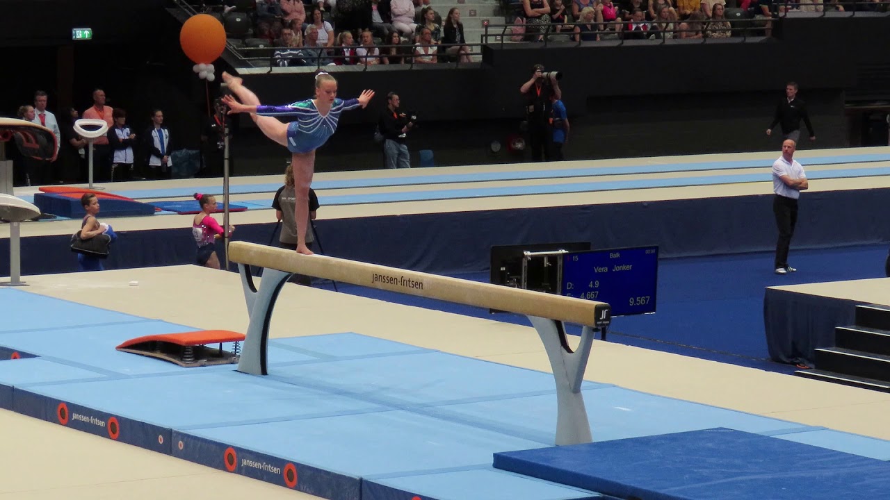 Laura de Witt - Turnen - Balk NK 2019 Senior Meerkamp in Ahoy Rotterdam