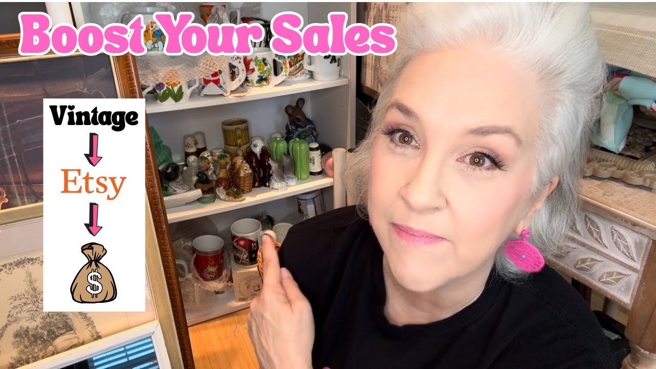Увеличьте продажи на Etsy | Советы и выгодные предложения для продавцов винтажных вещей