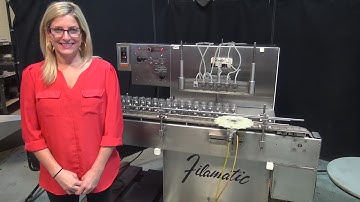 Filamatic Inline Piston Filler Demonstration