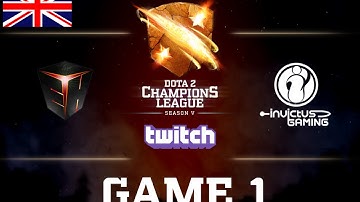 D2CL S5: IG vs EHOME [ENG] Game 1