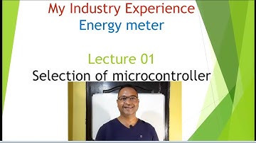 🏫Selection of microcontroller - Energy meter