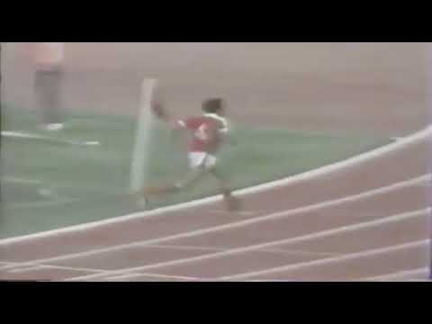 هدف خالد جاد الله مباراة الاهلى و غزل دمياط 1 0 الدوري المصري الممتاز 1983 1982