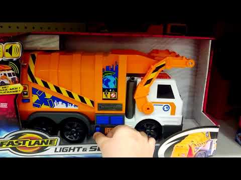 fast lane garbage truck