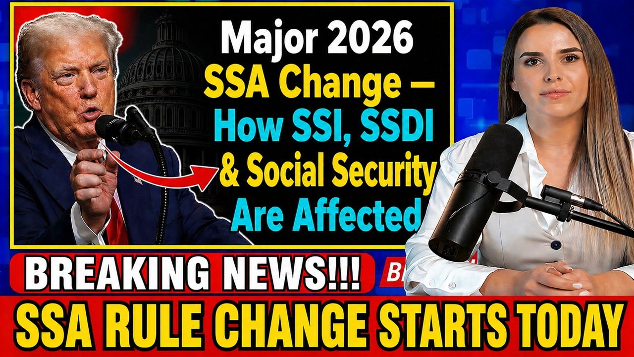 Major 2026 SSA Change — How SSI, SSDI & Social Security Are Affected ...