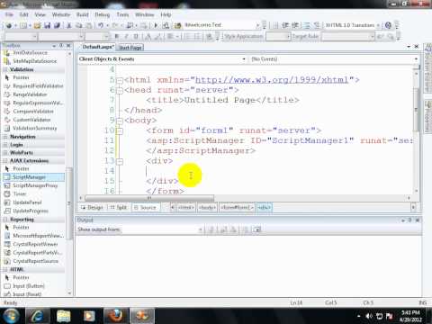 Ajax in ASP.NET