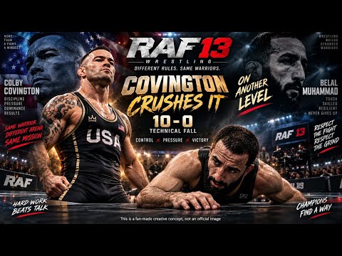 Colby Covington Dominates Belal Muhammad in RAF 13 Showdown!