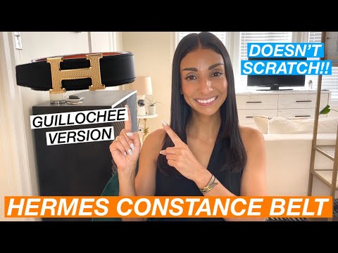DETAILED HERMES CONSTANCE 24MM BELT REVIEW | WHY GUILLOCHEE IS THE BEST CONSTANCE BELT!
