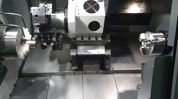 Smart Machine Tool [스마트공작기계 코리아] - NL 2000BSY Part Transfer from Main to Sub Spindle