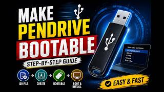 How To Make A Pendrive Bootable