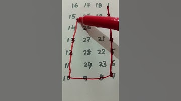 Draw the checkered path with numbers?#shorts#trending#video #art#ytshorts