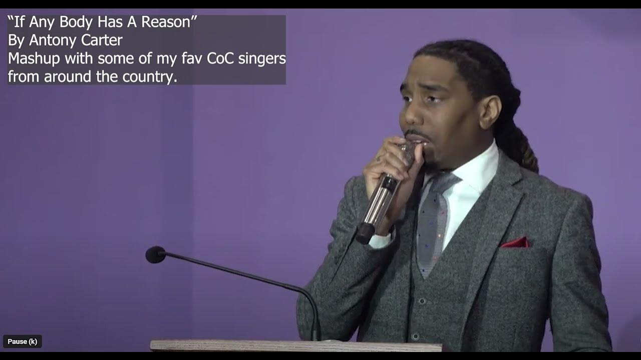 "If Anybody Has A Reason To Sing" By Antony Carter "If Anybody Has A Reason To Sing" By Antony Carter