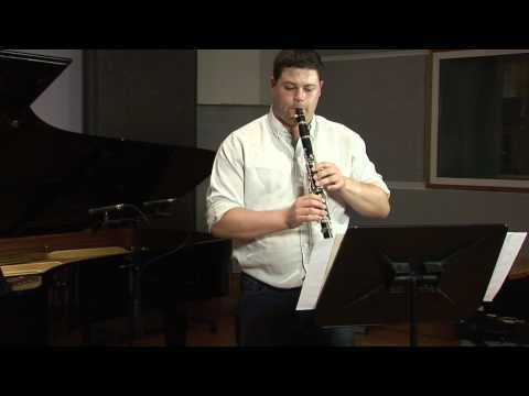 Movt 5 of Five Pieces for Clarinet and Piano by Cl...
