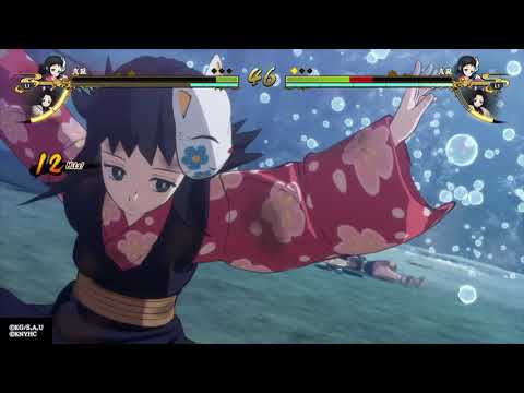 鬼滅の刃 ヒノカミ血風譚_同キャラ対決　しのぶ真菰vsしのぶ真菰　ベリーハード超不利