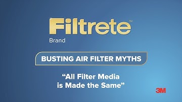 Filtrete™ Myth-Busting: All Filter Media is Made the Same